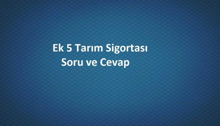 ek 5 tarım sigortası işsizlik maaşı alabilir mi