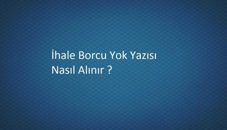 e borcu yoktur