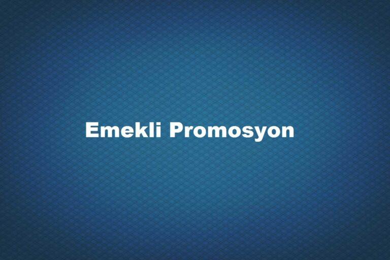 emekli banka promosyonu