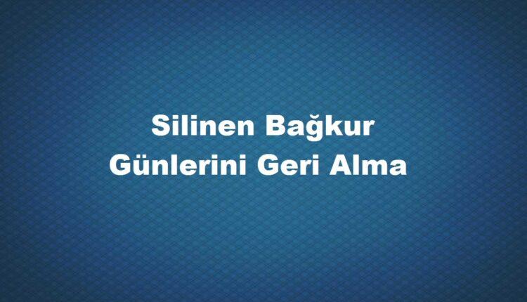 bağkur ihya hesaplama