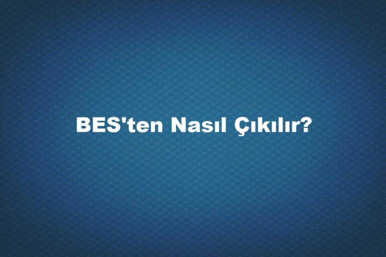 bireysel emeklilikten nasıl çıkılır