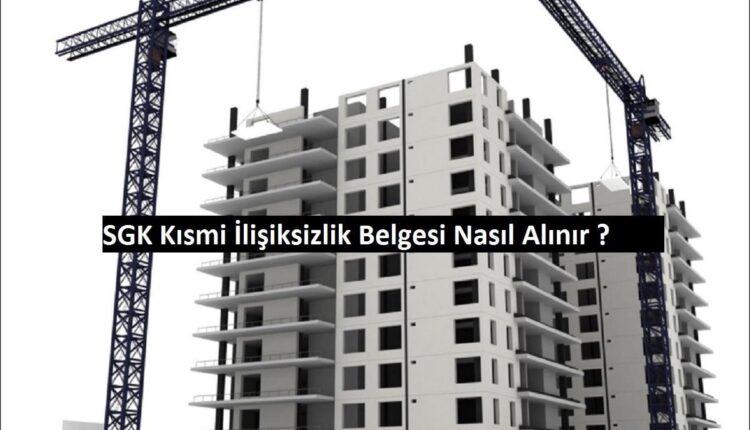 inşaat kısmi borcu yoktur