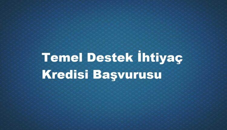 ihtiyaç kredisi başvurusu