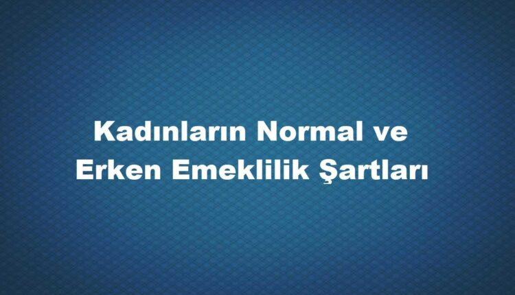 kadınlarda emeklilik