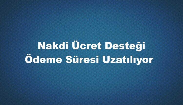 ücretsiz izin desteği uzatılacak