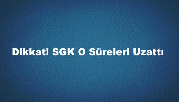 kontrol muayene süreleri