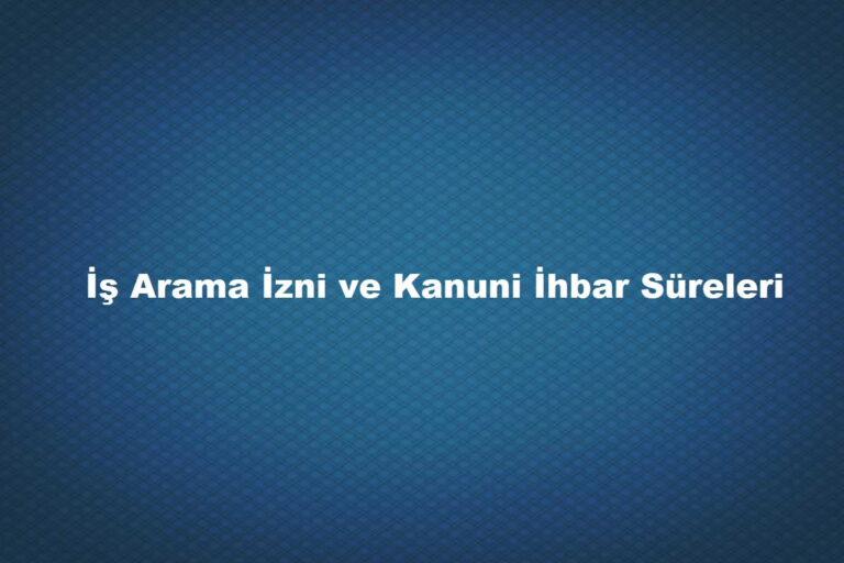 iş arama süresi