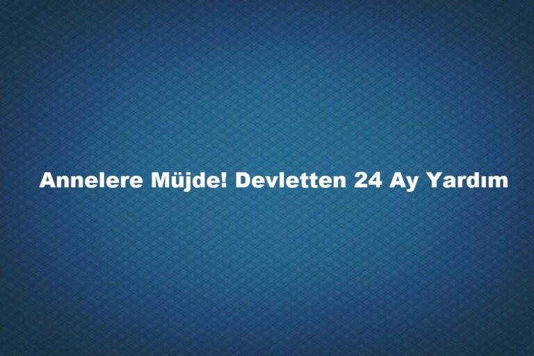 İkiz bebeklere devlet yardımı