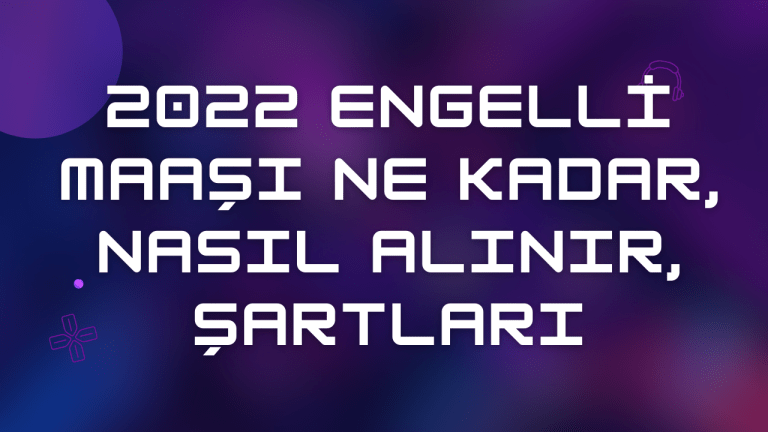 2022 Engelli Maaşı Ne Kadar