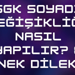 SGK Soyadı Değişikliği