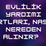 Evlilik Yardımı