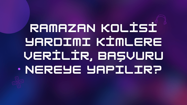 Ramazan Kolisi Yardımı