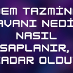 Kıdem Tazminatı Tavanı