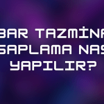 İhbar Tazminatı Hesaplama