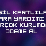 Yeşil Kartlılara Para Yardımı